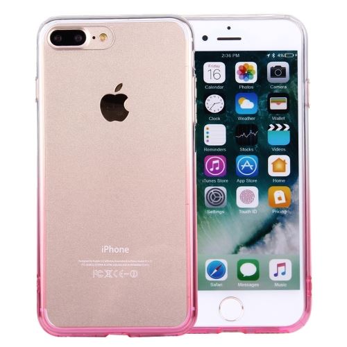 iPhone 8 Plus Coque Protection TPU Rose Acrylique ALS41598