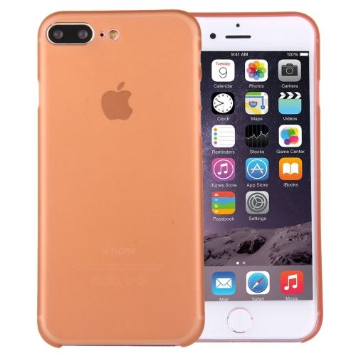 iPhone 8 Plus Coque Protection Plastique Orange Ultra Fin ALS41625