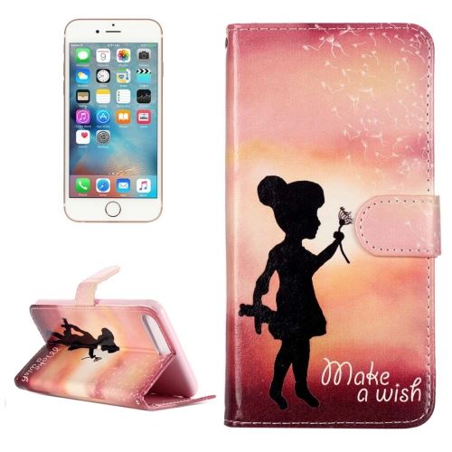 iPhone 8 Plus Housse Etui Cuir PU Fille ALS41685