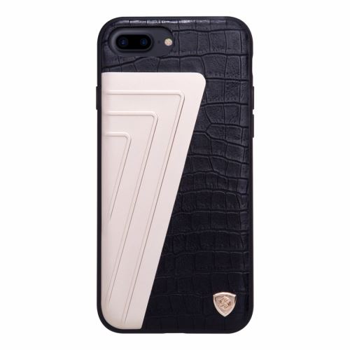iPhone 8 Plus Coque Protection TPU Noir Texture Crocodile ALS41730