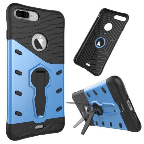 iPhone 8 Plus Coque Protection TPU Bleu Résistant ALS41790