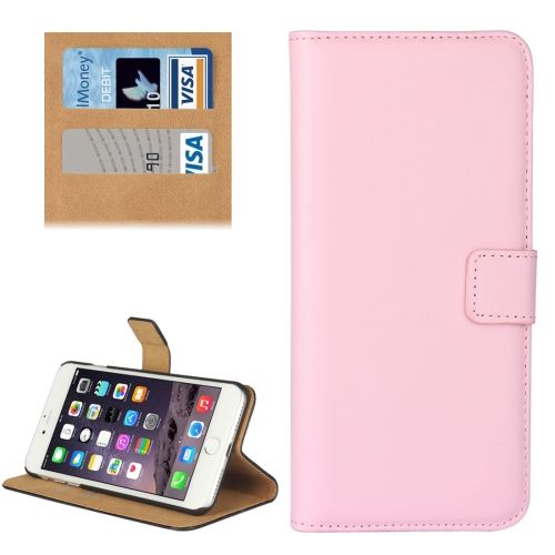 iPhone 8 Plus Housse Etui Cuir PU Rose Horizontal ALS41830