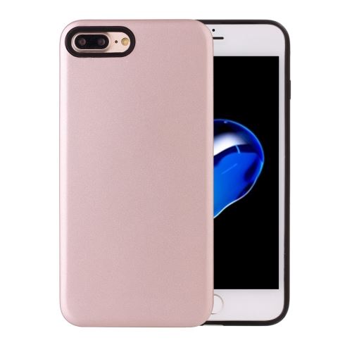 iPhone 8 Plus Coque Protection TPU Rose Effet Cuir 7 ALS41850