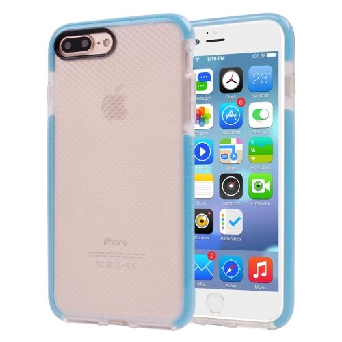 iPhone 8 Plus Coque Protection TPU Transparent Texture tissus ALS41945