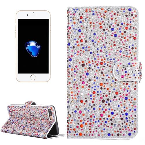 iPhone 8 Plus Housse Etui Cuir PU Effet Goutte d'eau ALS42951