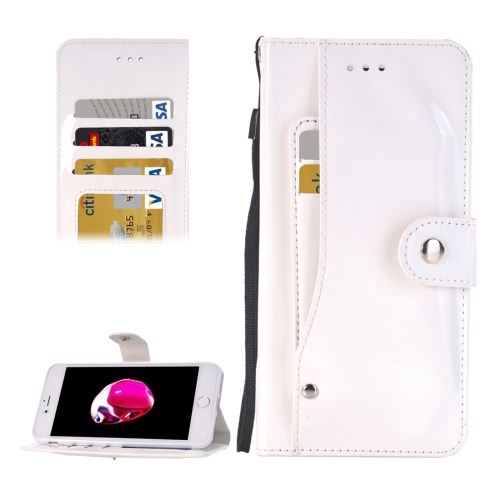 iPhone 8 Plus Coque Protection TPU Blanc Horizontal ALS42983