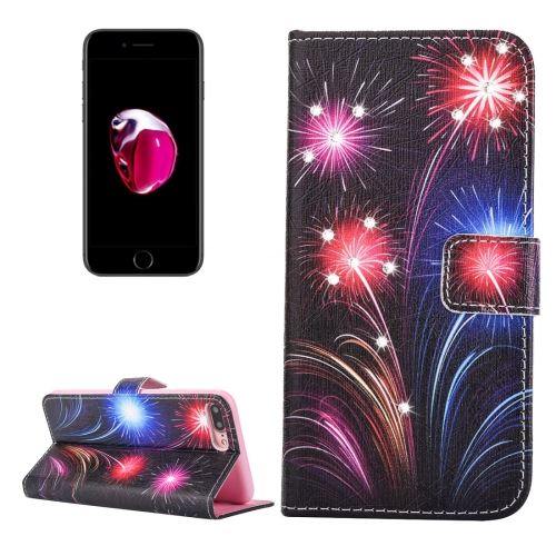 iPhone 8 Plus Housse Etui Cuir PU Bijoux ALS43000