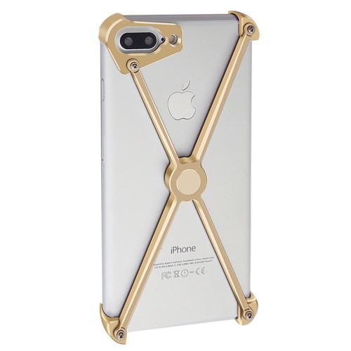 iPhone 8 Plus Bumper Métal Doré Type-X Anti-Choc ALS43080