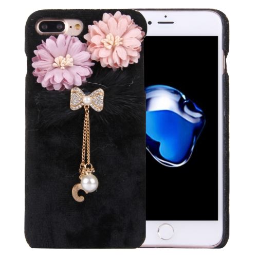 iPhone 8 Plus Coque Protection Plastique Noir Bijoux ALS43115