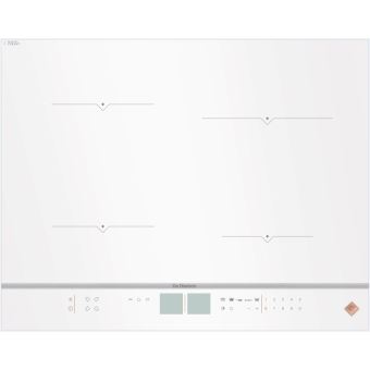 De Dietrich DPI7670W - Fascination Collection - table de cuisson à induction - 4 plaques de cuisson - Niche - largeur : 56 cm - profondeur : 49 cm - blanc