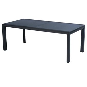 Table Titanium Extensible Graphite 12 Places Hesperide Mobilier