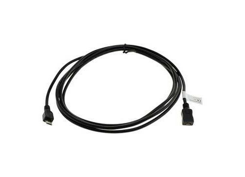 Câble de Rallonge Micro USB - 5 broches - 2m - Noir