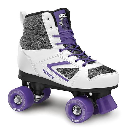 Roces patins Kolossal Glitter filles blanc / violet