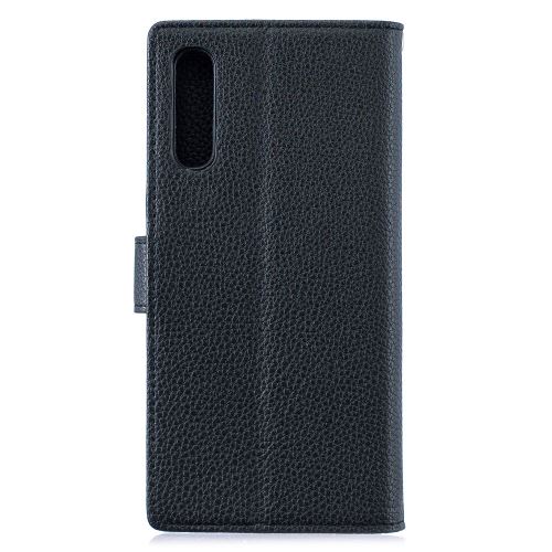 Etui en PU noir pour votre Samsung Galaxy A70