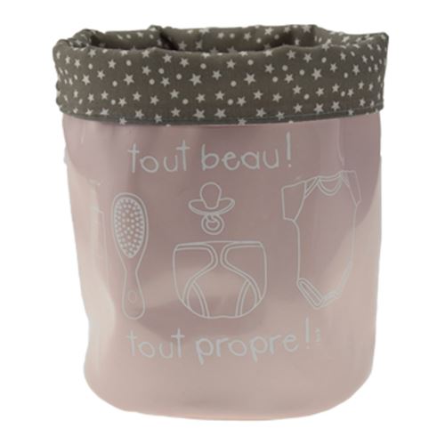 Panier De Rangement S - Sos Bébé - Rose Pâle