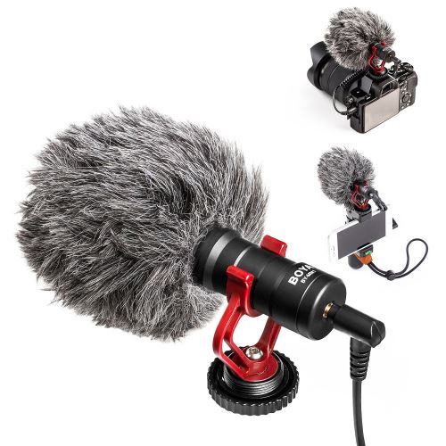 BOYA BY-MM1 compact caméra vidéo Youtube Vlogging Microphone Enregistrement Microp