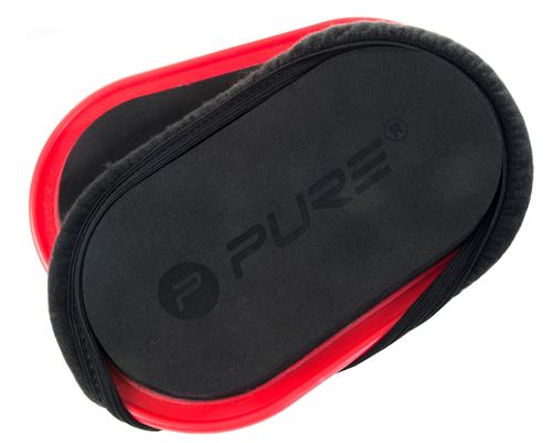 Pure2Improve Slide pads 2 stuks zwart P2I200230