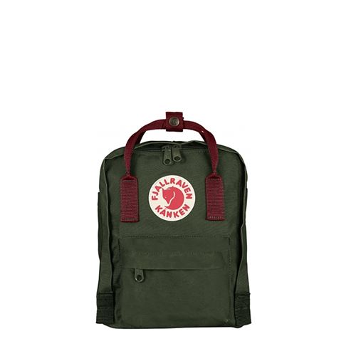 Sac à dos kanken mini 29 cm forest green red ox Fjall Raven