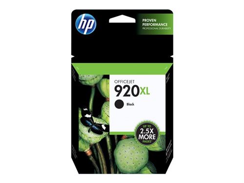 HP 920XL - à rendement élevé - noir - originale - cartouche d'encre