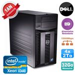Serveur dell poweredge t310 xeon x3440 32go 4x