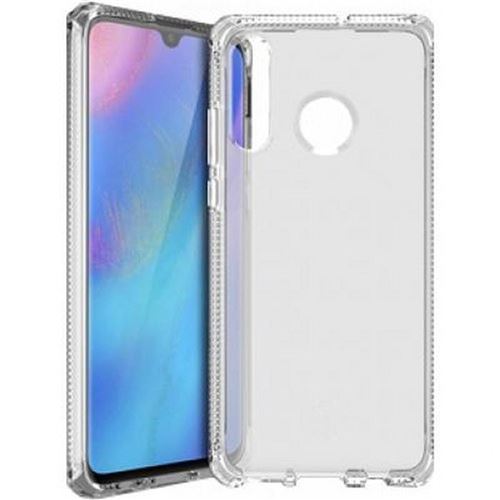 ITSKINS Spectrum Clear - Achterzijde behuizing voor mobiele telefoon - thermoplastic polyurethaan (TPU) - transparant - voor Huawei P30 lite