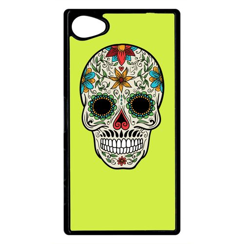 Coque Sony Xperia Z5 Compact Crane Couleurs Fond Jaune