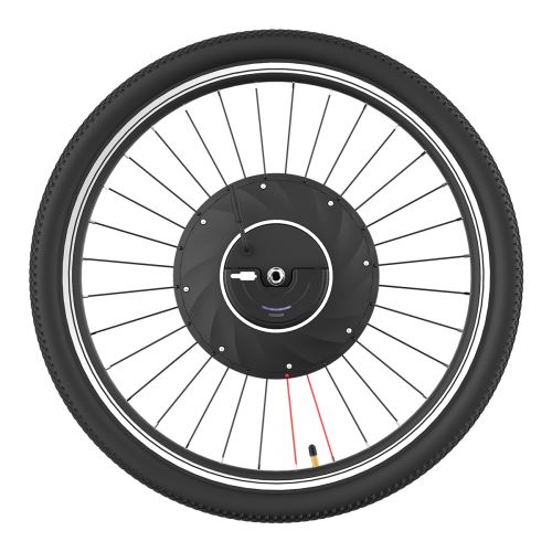 26 Pouces Velo Electrique De Roue Avant Dohiker Yunzhilun Mortor1 Kit De Conversion De Moteur Noir Pieces Detachees De Velo Achat Prix Fnac