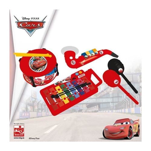 CARS Xylophone, Tambour, Saxophone et Maracas