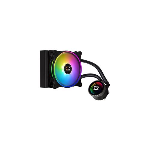 Xigmatek Noir Aurora 120 - Système De Refroidissement Liquide De Processeur - (Pour : Lga1156, Am2, Am2+, Lga1366, Am3, Lga1155, Am3+, Lga2011, Fm1, Fm2, Lga1567, Lga1150, Fm2+, Lga2011-3, Lga1151, Am4, Lga2066) - Cuivre - 120 Mm - Image 1