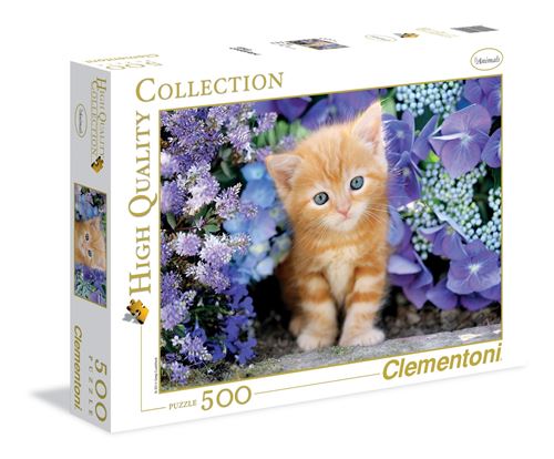 Clementoni Puzzle Adulte Le Chat - 500 Pièces - Image 2