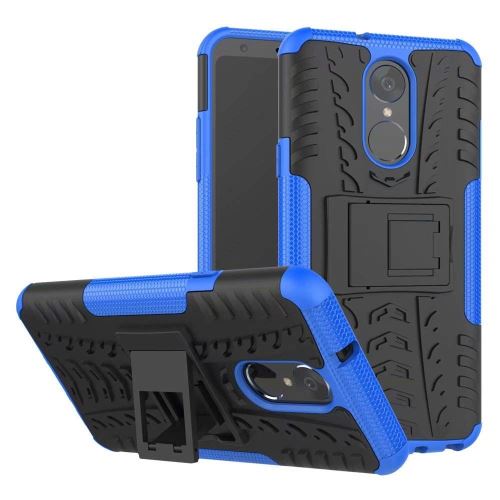 Coque Anti Choc Pour LG Q7 - Bleu