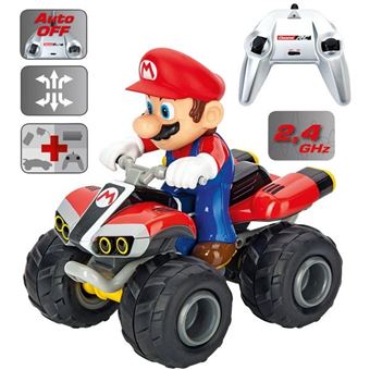 Véhicule RC débutant Carrera 370200996X Mario Kart - Mario Quad 1:20