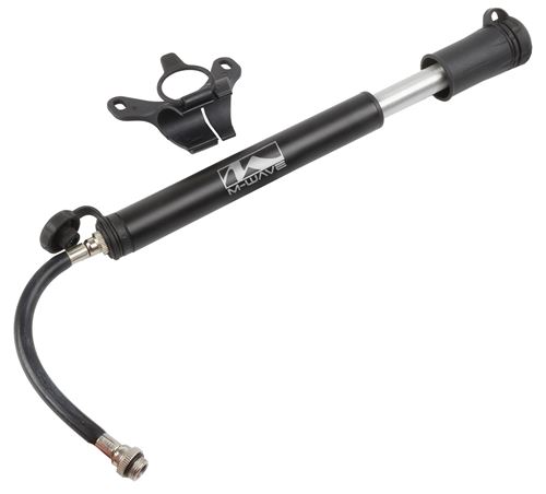 M-Wave Mini pompe Flextube aluminium noir