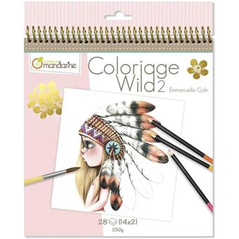 AVENMARD CARNET DE COLORIAGE WILD 2