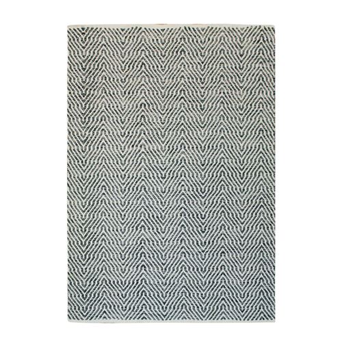 Paris Prix Gris Tapis Rayé Fait Main "Aperitif" 160 X 230 Cm