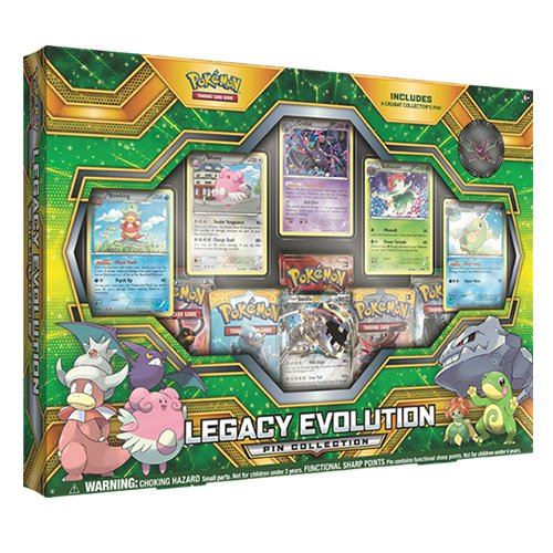 Cartes Pokmon POKLEGEVPINBX TCG Legacy Evolution Pin Collection Jeu de cartes