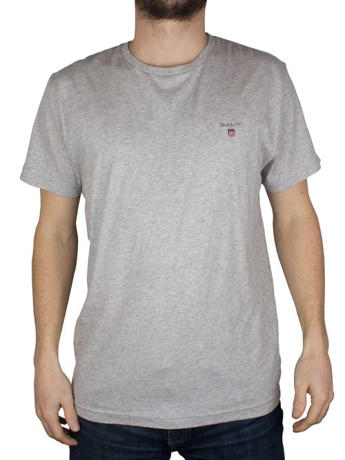 Gant Homme T-shirt solide, Gris