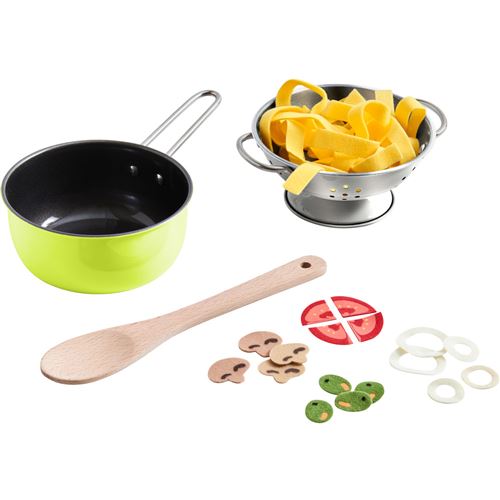 Haba set de cuisine Biofino junior acier/polyester 21 pièces