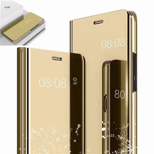 Coque Pour Apple Iphone 12 Pro Max Clear Miroir Or