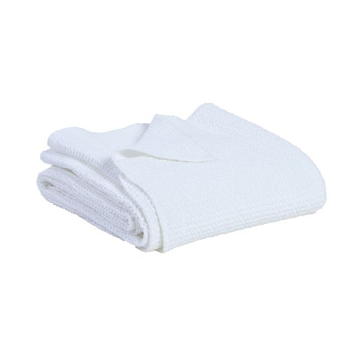 Jete Maia blanc 260 x 260 cm Vivaraise