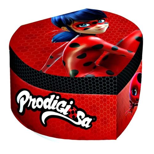 Disney - Carton Coeur Ladybug Boîte Bijoux, LB17027