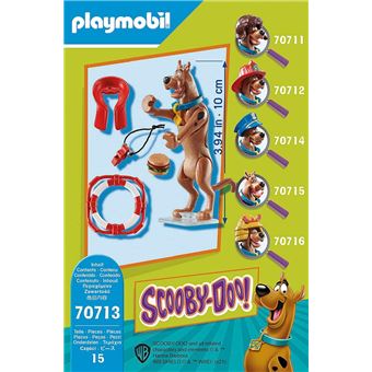 Playmobil Scooby-Doo ! 70713 Scooby-Doo Sauveteur des mers