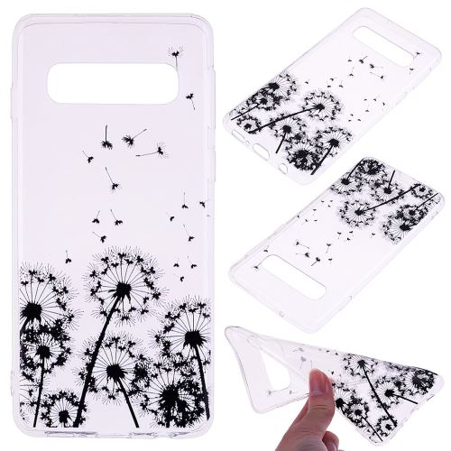 Coque en TPU impression de motifs pissenlit pour Samsung Galaxy S10