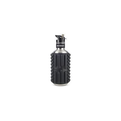 Bouteille de sport - Mobot - Fonction 2 en 1 rouleau de massage - Noir
