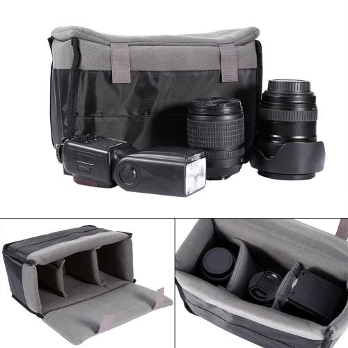 Operitacx 4 Inserts Rembourrés Antichoc Pour Sac Photo - Protège Appareil & Objectifs Dans Ton Sac à Dos