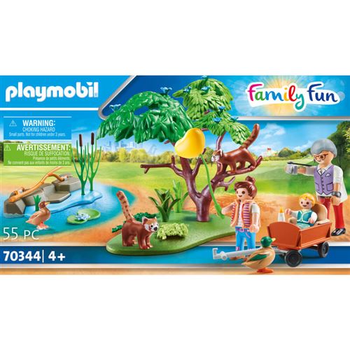 Playmobil Family Fun 70342 Grand zoo pour enfants - Playmobil
