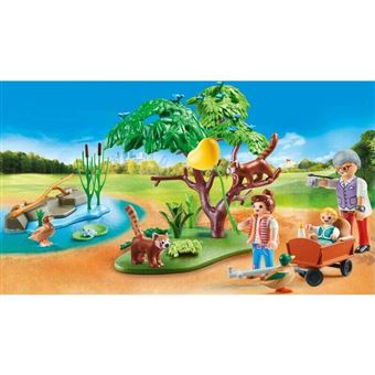 Playmobil Family Fun 70344 Panda roux avec enfants
