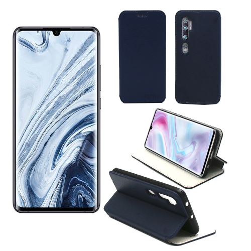 Housse Portefeuille bleue pour Xiaomi Mi 10 à Rabat avec Porte Cartes