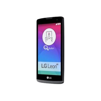 LG Leon 4G H340N - 4G smartphone - RAM 1 Go / 8 Go - microSD slot - Écran LCD - 4.5" - 854 x 480 pixels - rear camera 5 MP - front camera 0,3 MP - blanc