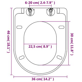 Abattant wc 36 x 38 cheap